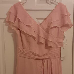 Pink JJ's House Maxi Floor Length Gown